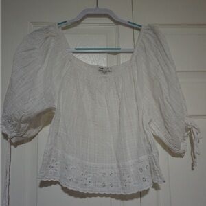 American Eagle Outfitters Off-White Blouse